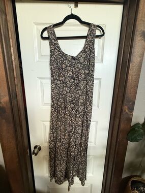 All That Jazz Black and Cream Floral Romper